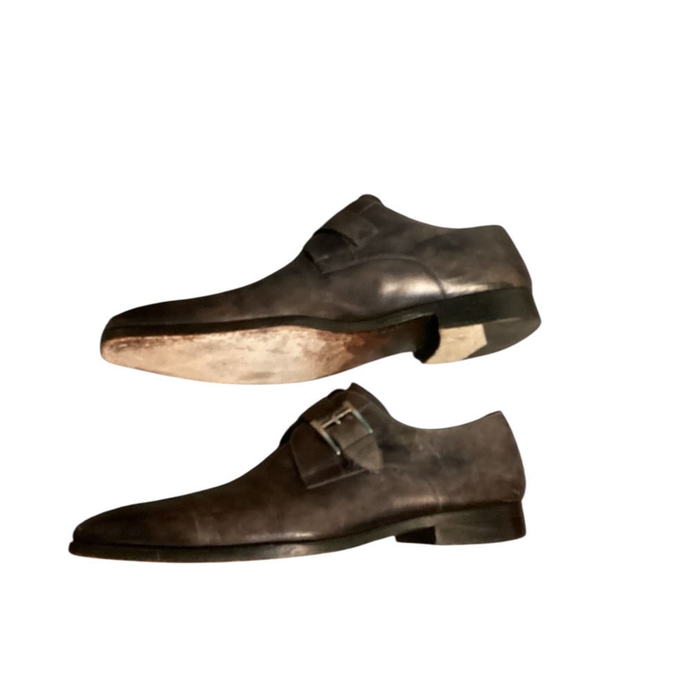Magnanni Mens Marco Monk Strap - Picture 3 of 6